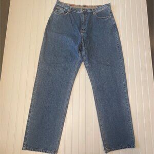 Vintage Coogi Australia Mens Blue Denim Jeans Size 40 Straight Fit Flat Front